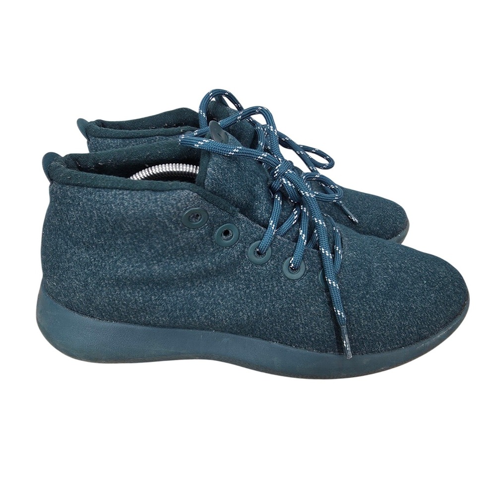Allbirds Wool Runner Up Mizzles Sneakers Mens 12 Teal High Top Lightweight